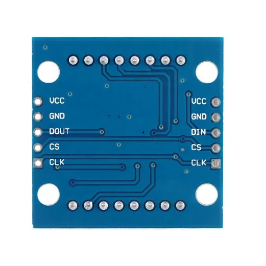 MAX7219 LED Matrix Module Pinout